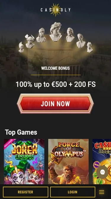 Casinoly Képernyőkép 1